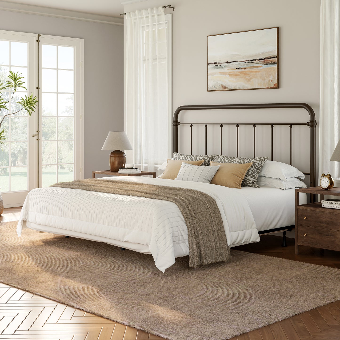 Kirkland Metal Headboard