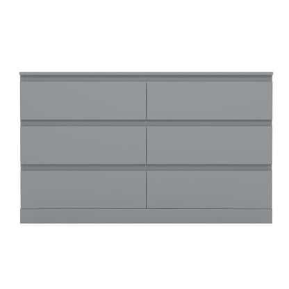Brindle Wood 6 Drawer Dresser