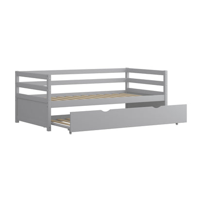 Caspian Wood Daybed, Gray