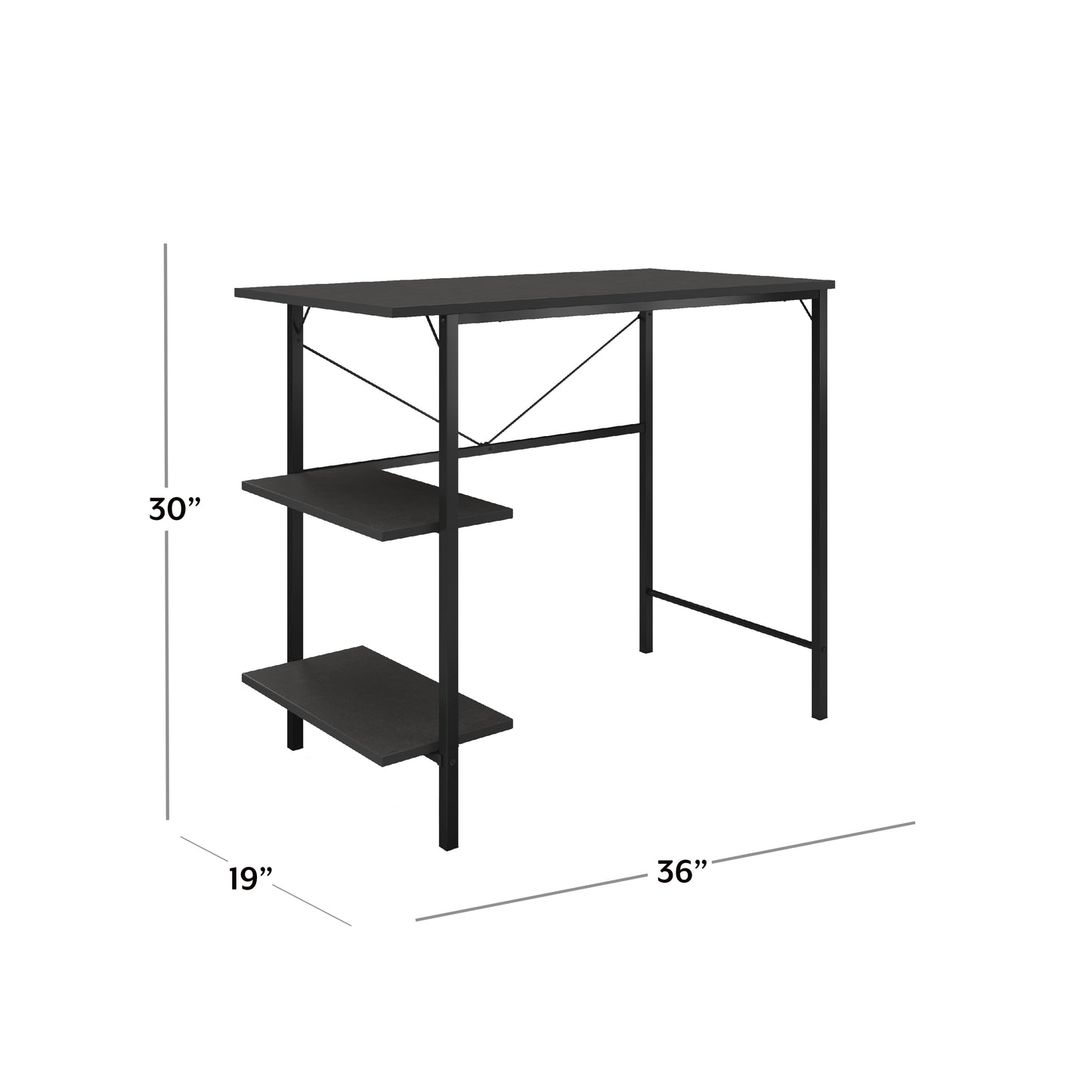 Pierce Metal Desk