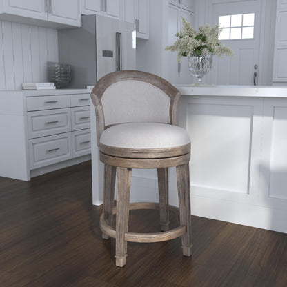 Monae Wood Stool