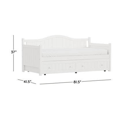 Staci Wood Daybed with Trundle