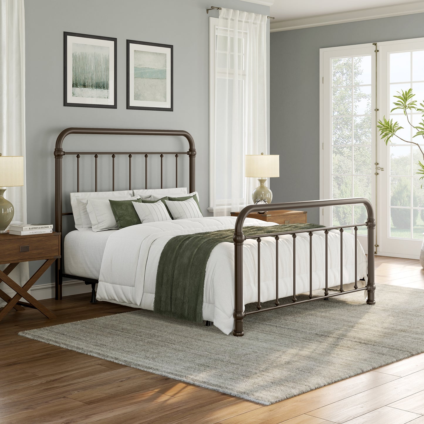 Kirkland Metal Bed