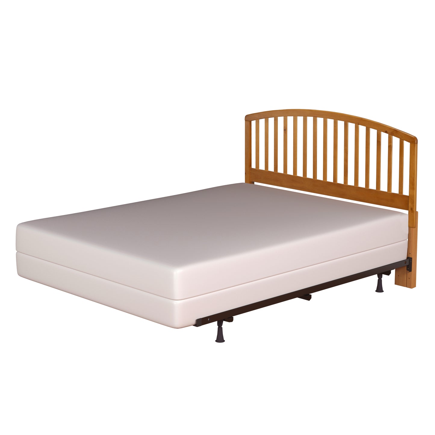 Carolina Wood Full/Queen Headboard with Frame, Country Pine