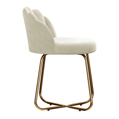 Catalina Metal Vanity Stool