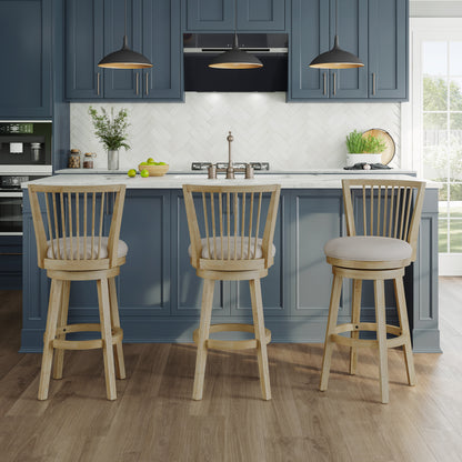 Garlington Wood Counter and Bar Stools