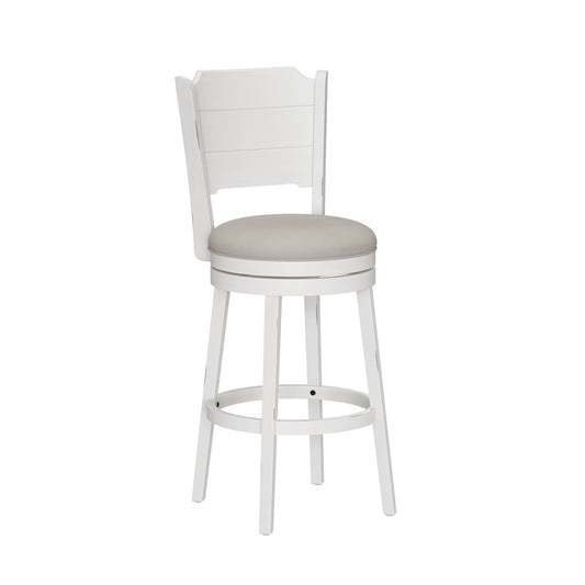 Clarion Wood Swivel Stool