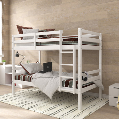 Campbell Wood Bunk Bed with Ladder