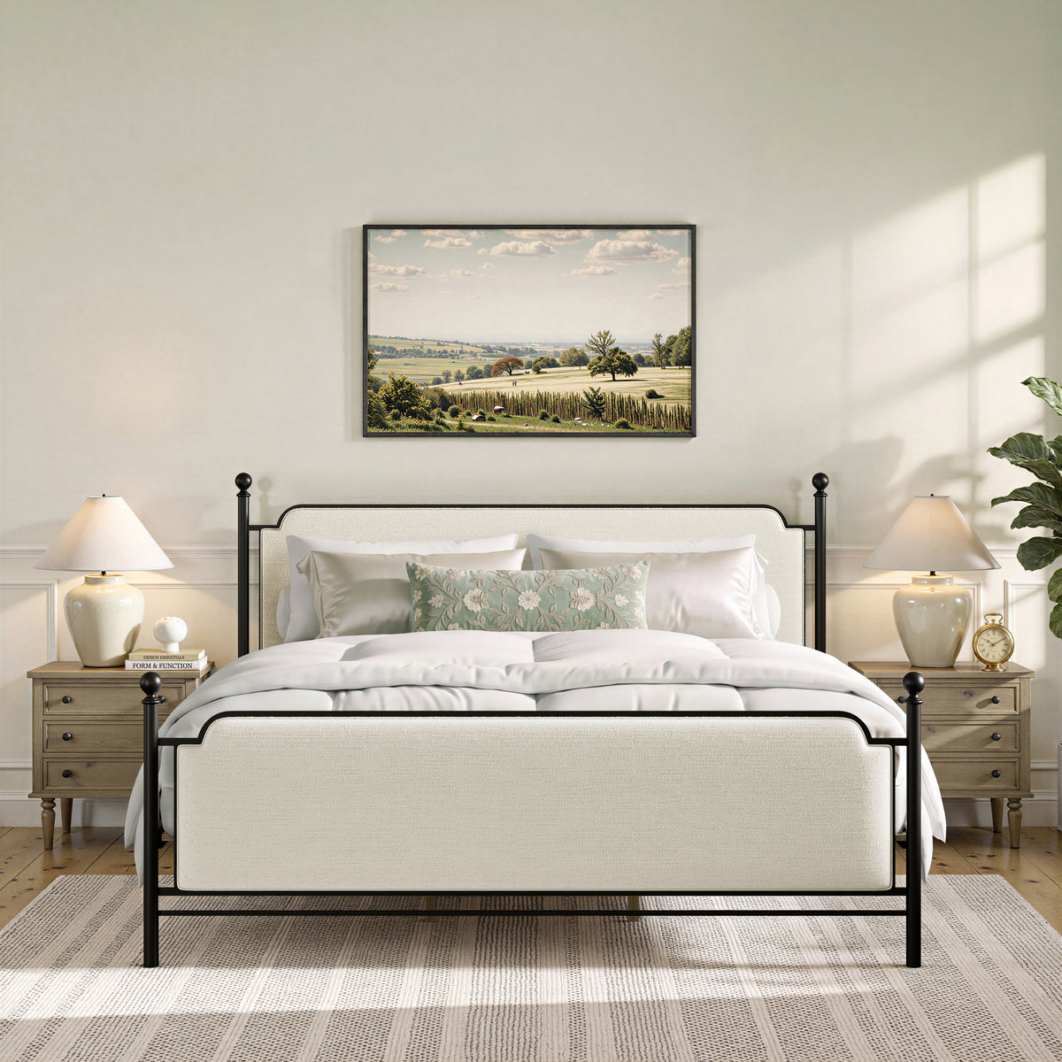 Birch Run Metal Bed