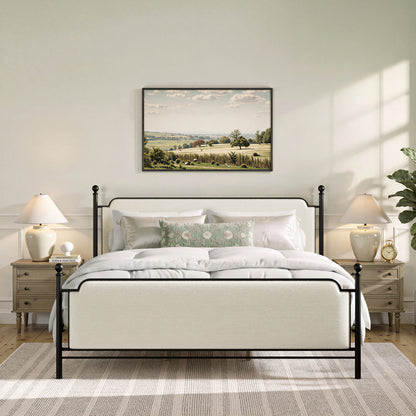 Birch Run Metal Bed