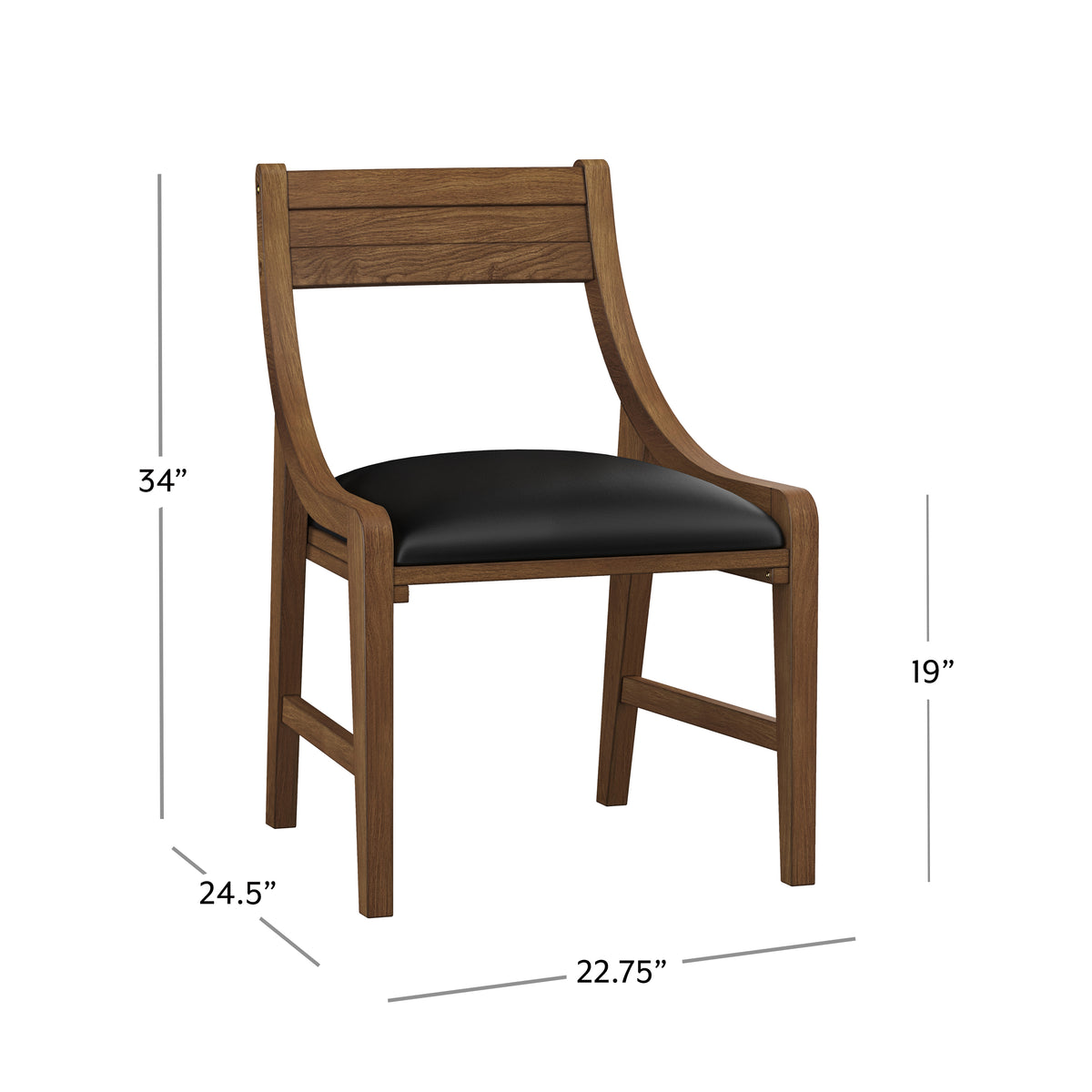 Cooper Wood Game Chair, Set of 2