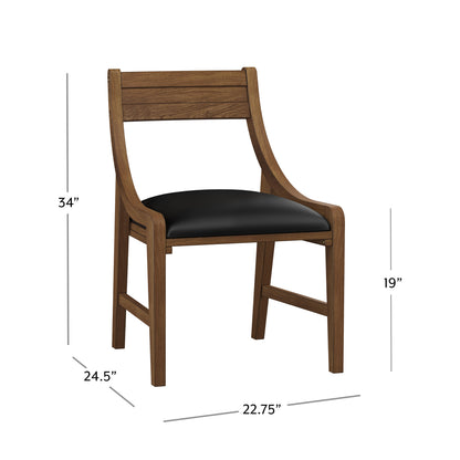 Cooper Wood Game Chair, Set of 2