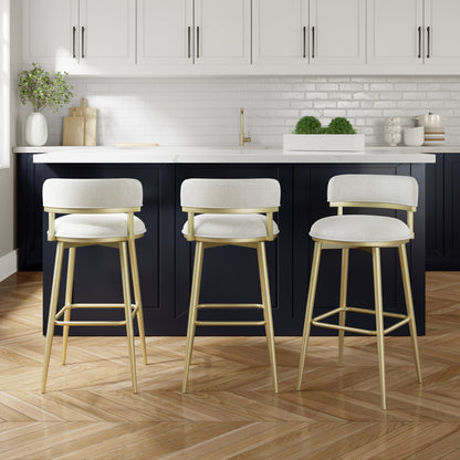 Jaxon Metal Counter and Bar Stools