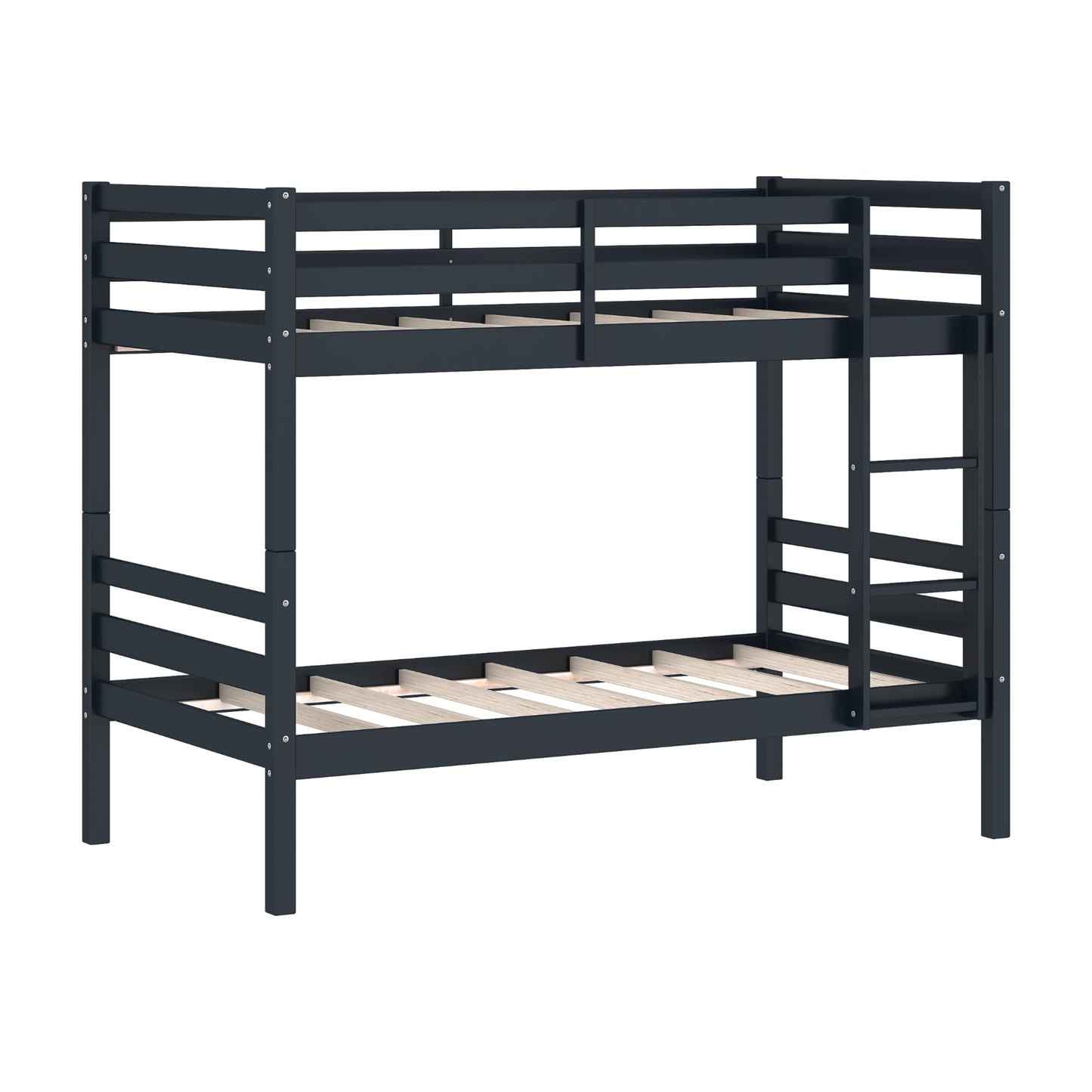Campbell Wood Bunk Bed with Ladder