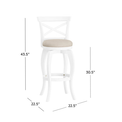 Saddlebrook Wood Stool