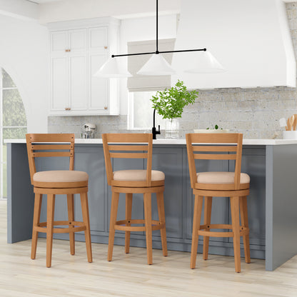 Lemon Grove Wood Stool