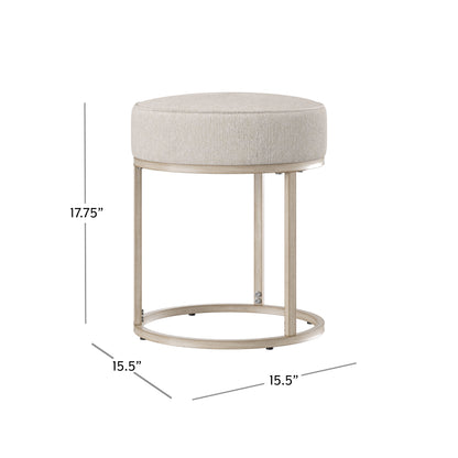 Swanson Metal Vanity Stool