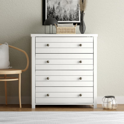 Harmony Wood 4 Drawer Dresser