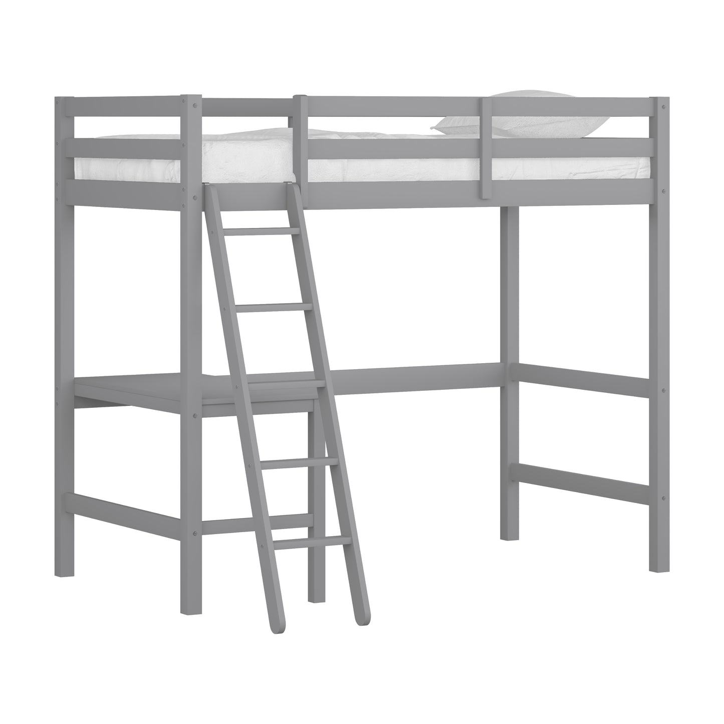 Caspian Wood Twin Loft Bed