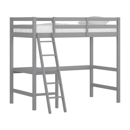Caspian Wood Twin Loft Bed