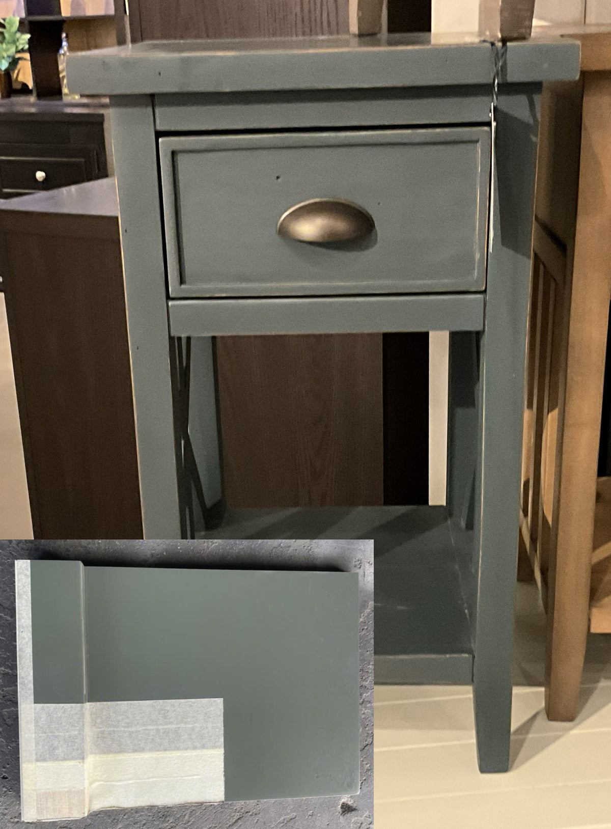 Tuscan Retreat ® Wood Accent Side Table with One Drawer