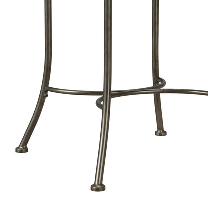 Marsala Metal Vanity Stool