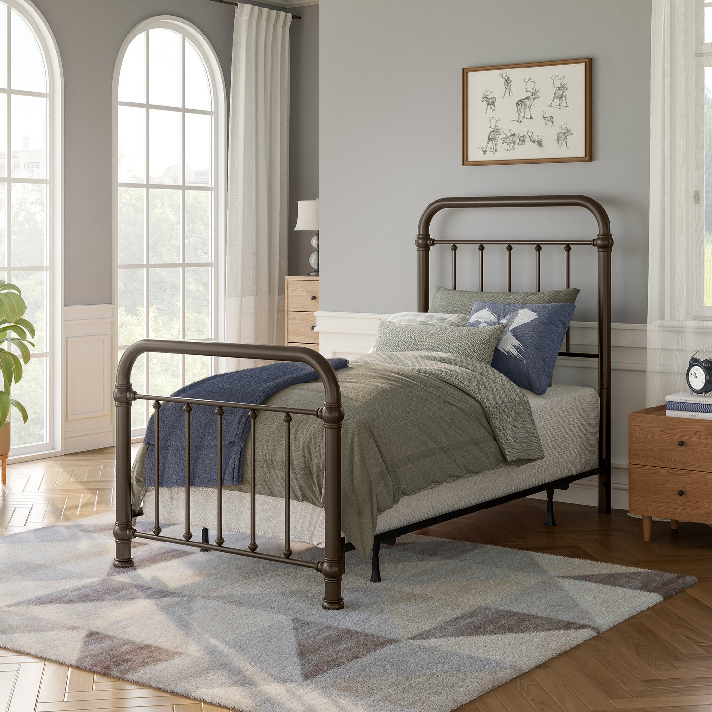 Kirkland Metal Bed