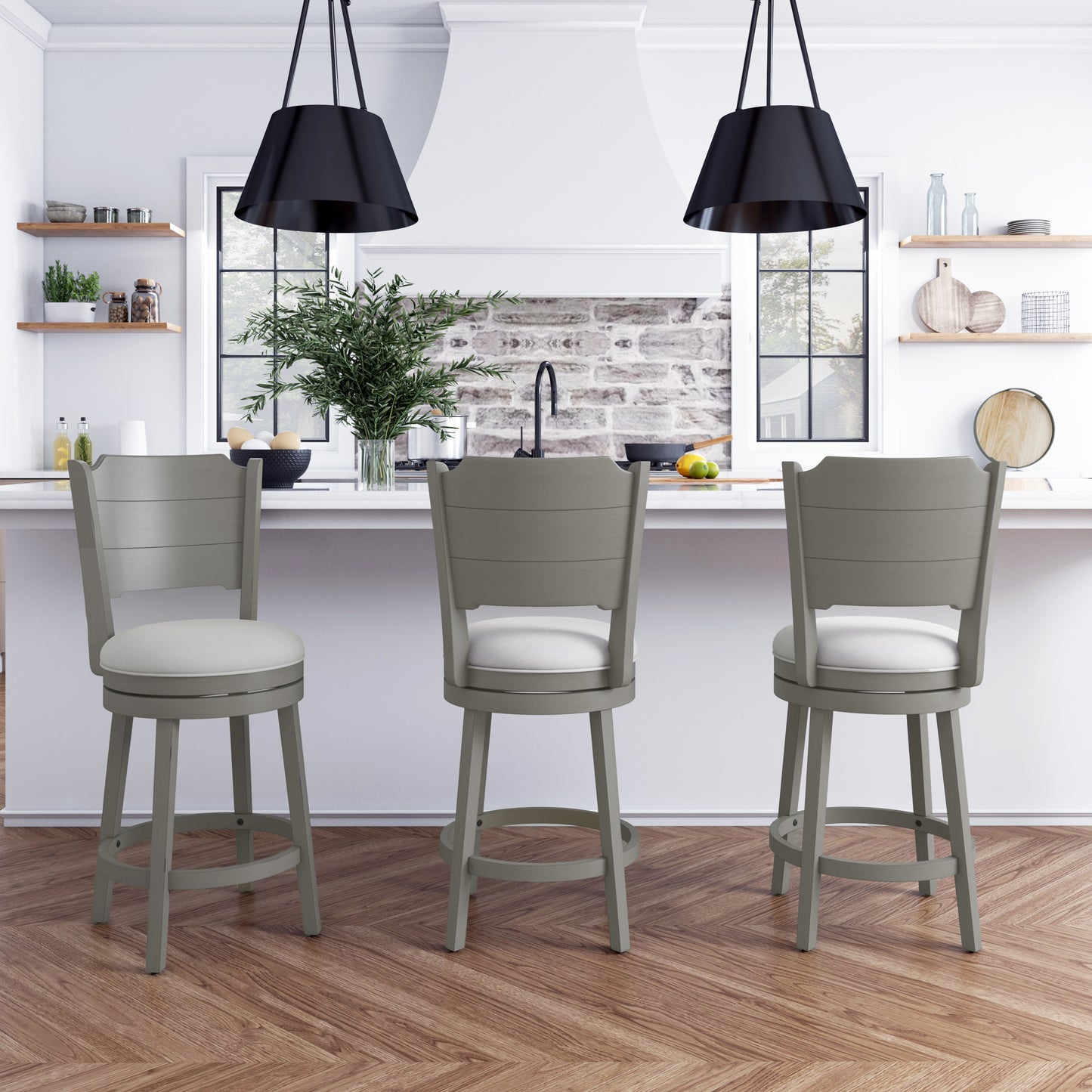 Clarion Wood Stool