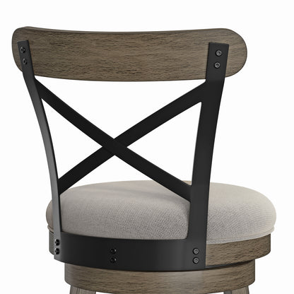 Reid Wood Counter and Bar Stools