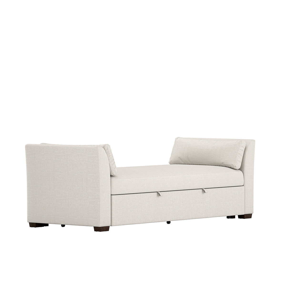 Camlett Upholstered Twin Daybed with 2 Pillows