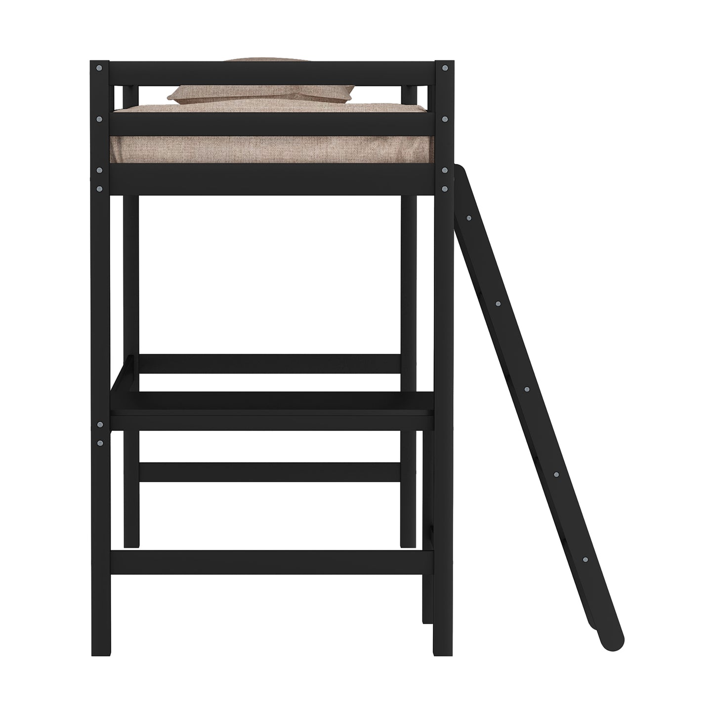 Caspian Wood Twin Loft Bed