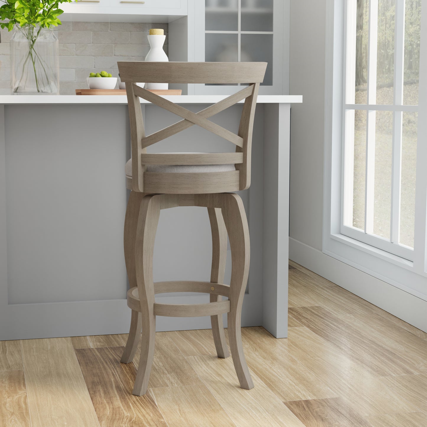Saddlebrook Wood Stool