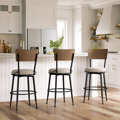 Creason Metal Counter and Bar Stools