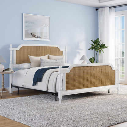 Melanie Wood Bed without Frame