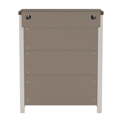 Lancaster Wood 4 Drawer Dresser