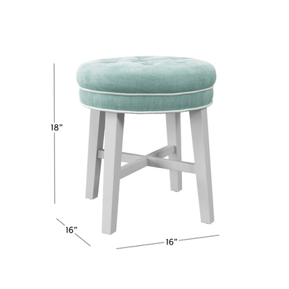 Sophia Wood Vanity Stool