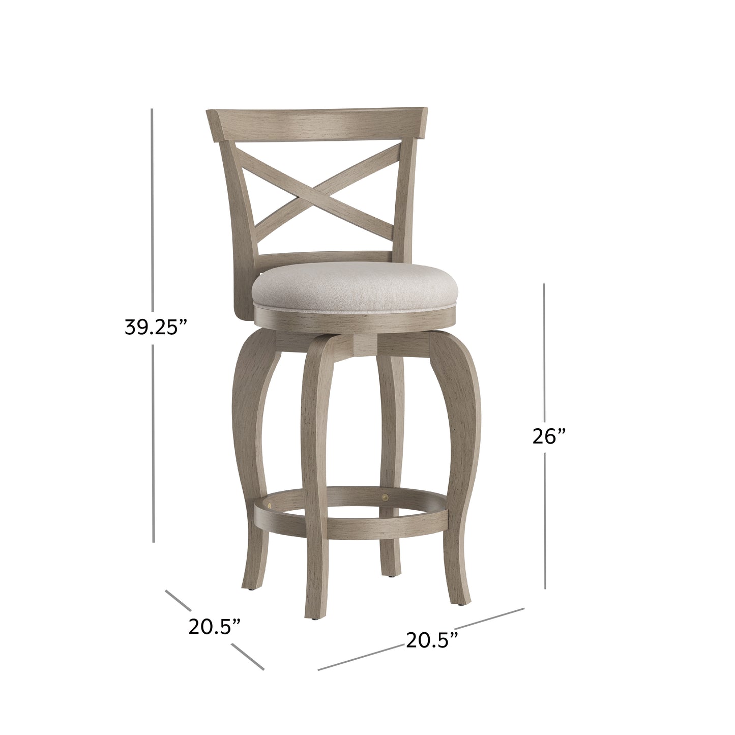 Saddlebrook Wood Stool