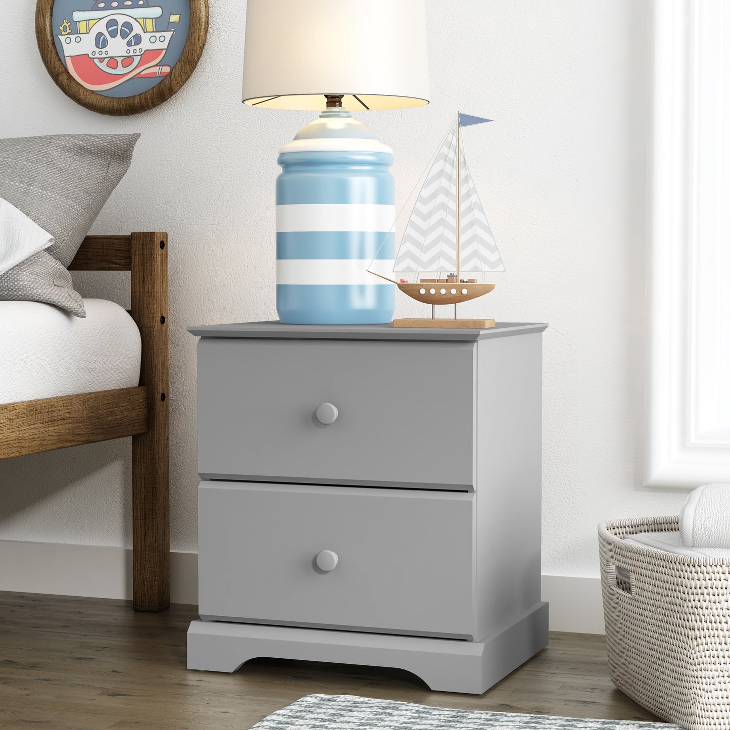 Campbell Wood Nightstand
