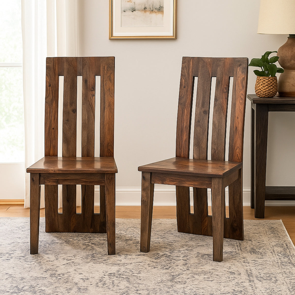 Bellarose Wood Dining Chair, Set of 2