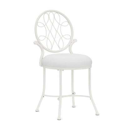 O'Malley Metal Vanity Stool