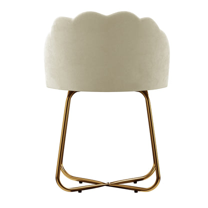 Catalina Metal Vanity Stool