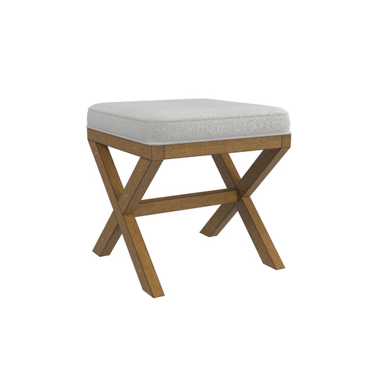 Somerset Wood Vanity Stool