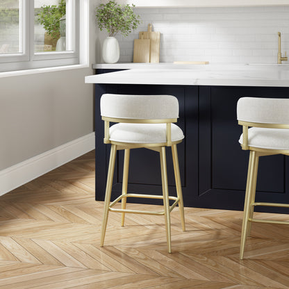 Jaxon Metal Counter and Bar Stools