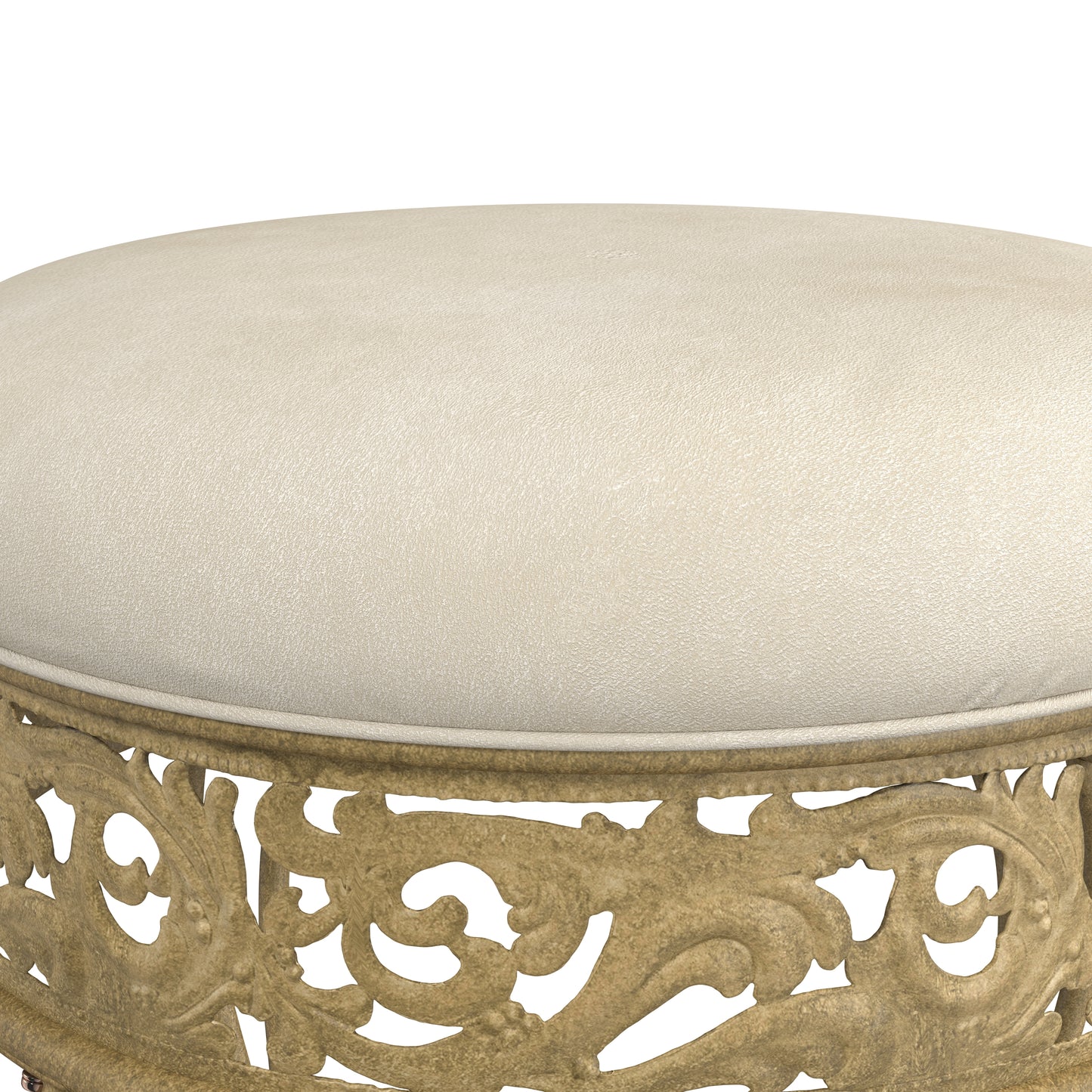 Villa III Metal Vanity Stool