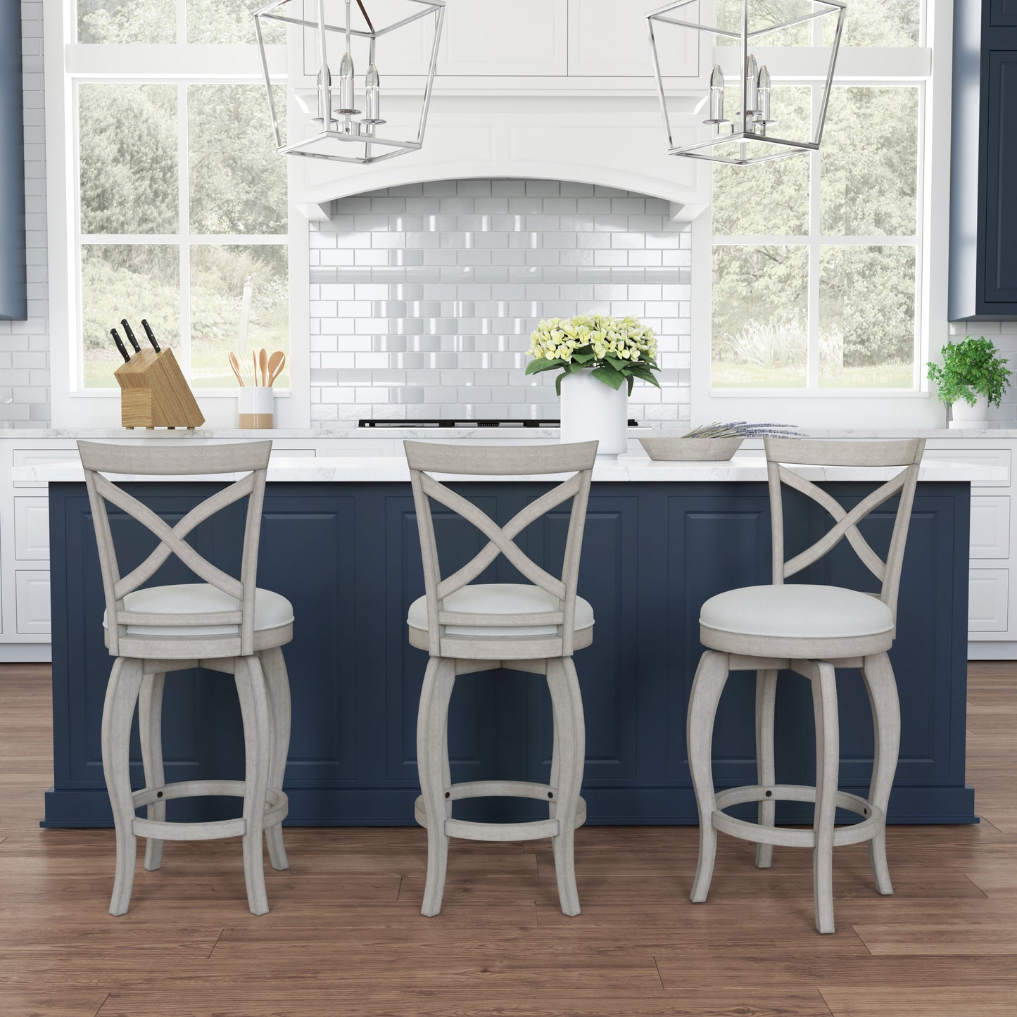 Ellendale Wood Stool
