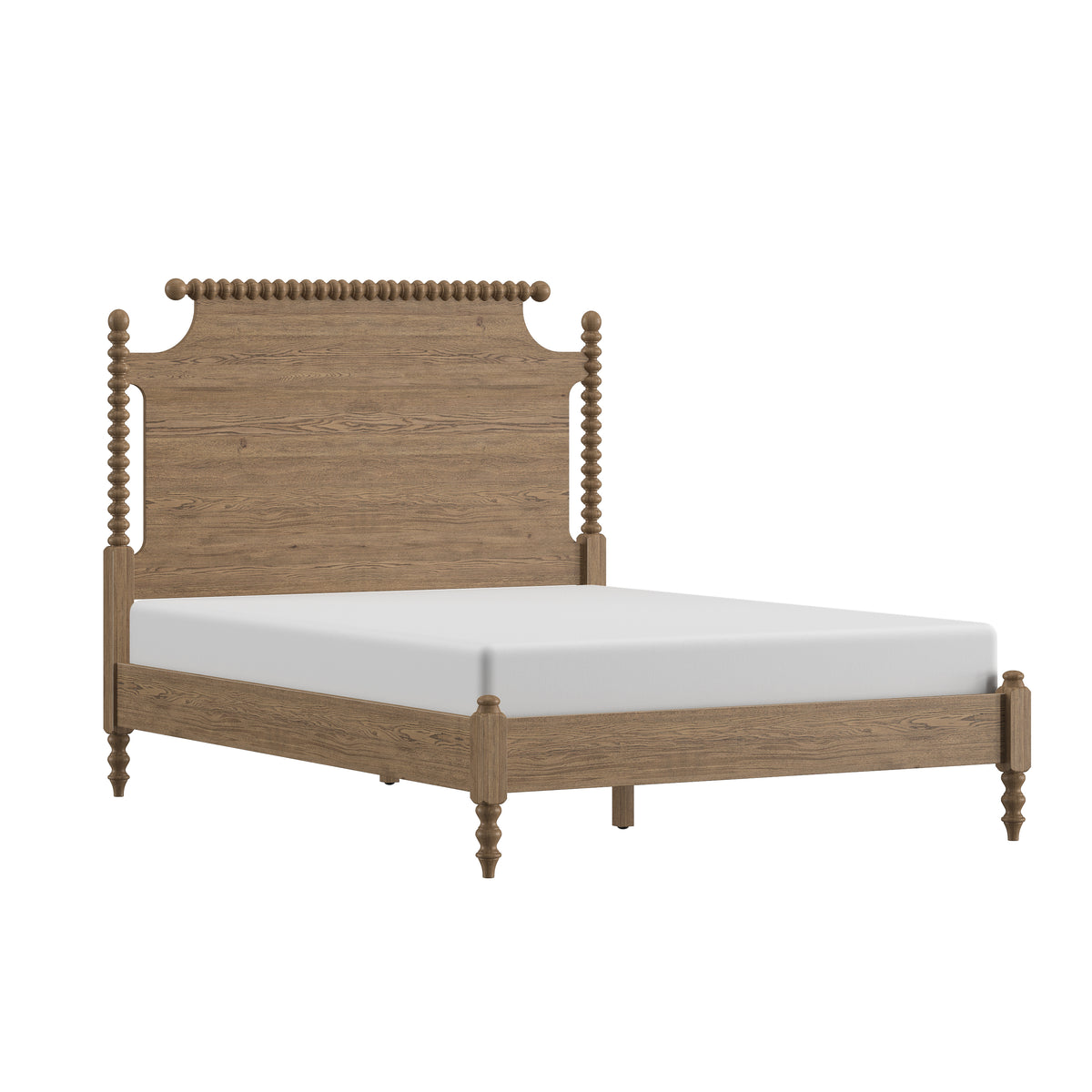 Cape Lane Wood Low-Profile Platform Bed, Queen