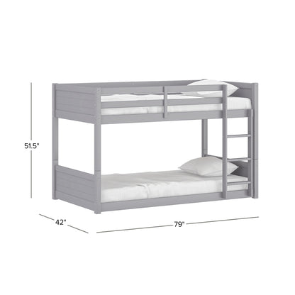 Capri Wood Floor Bunk Bed