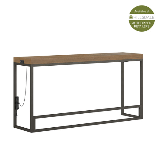 Reserve Wood and Metal Sofa Table