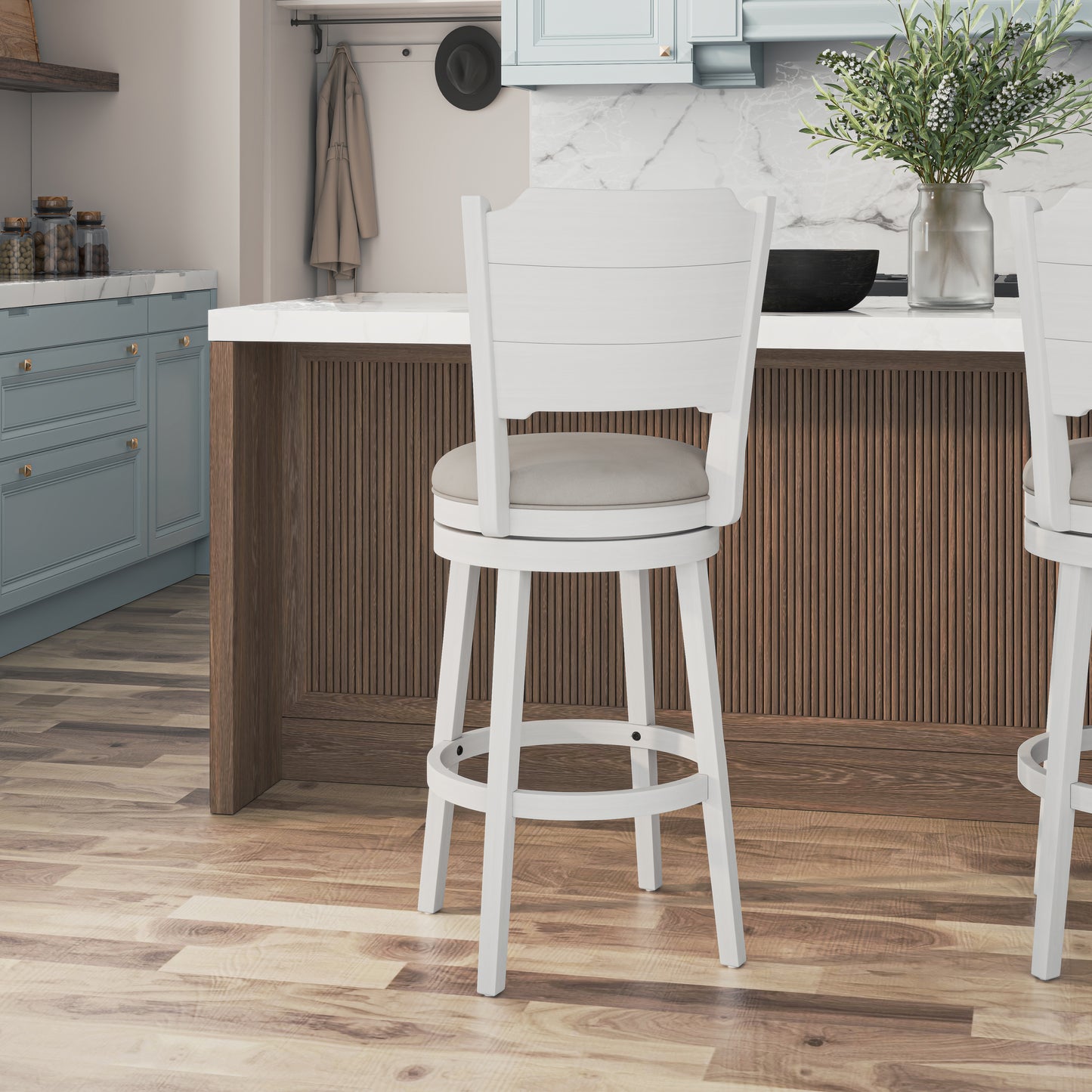 Clarion Wood Stool