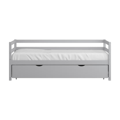 Caspian Wood Daybed, Gray